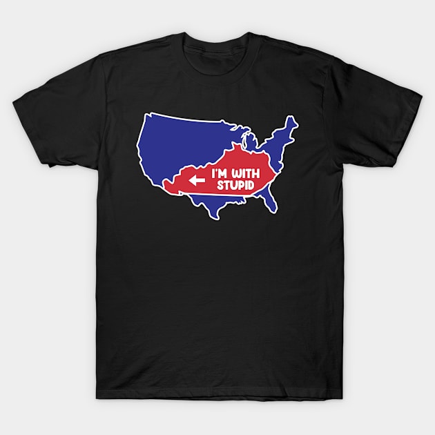 Kentucky State US Design for patriotic Kentuckians T-Shirt by c1337s